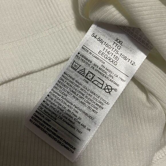 NWT- GAP- XXL. Flutter Sleeve Tank - Picture 8 of 8